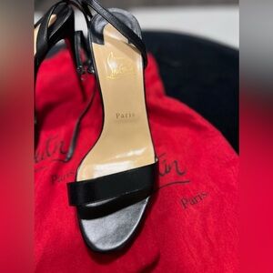 Christian Louboutin Black Loubi Queen size 40